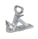 TOW HITCH 50MM 2T RATED 2 & 3 HOLE MOUNT