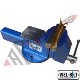 BENCH VICE FIXED BASE 200MM WITH ANVIL